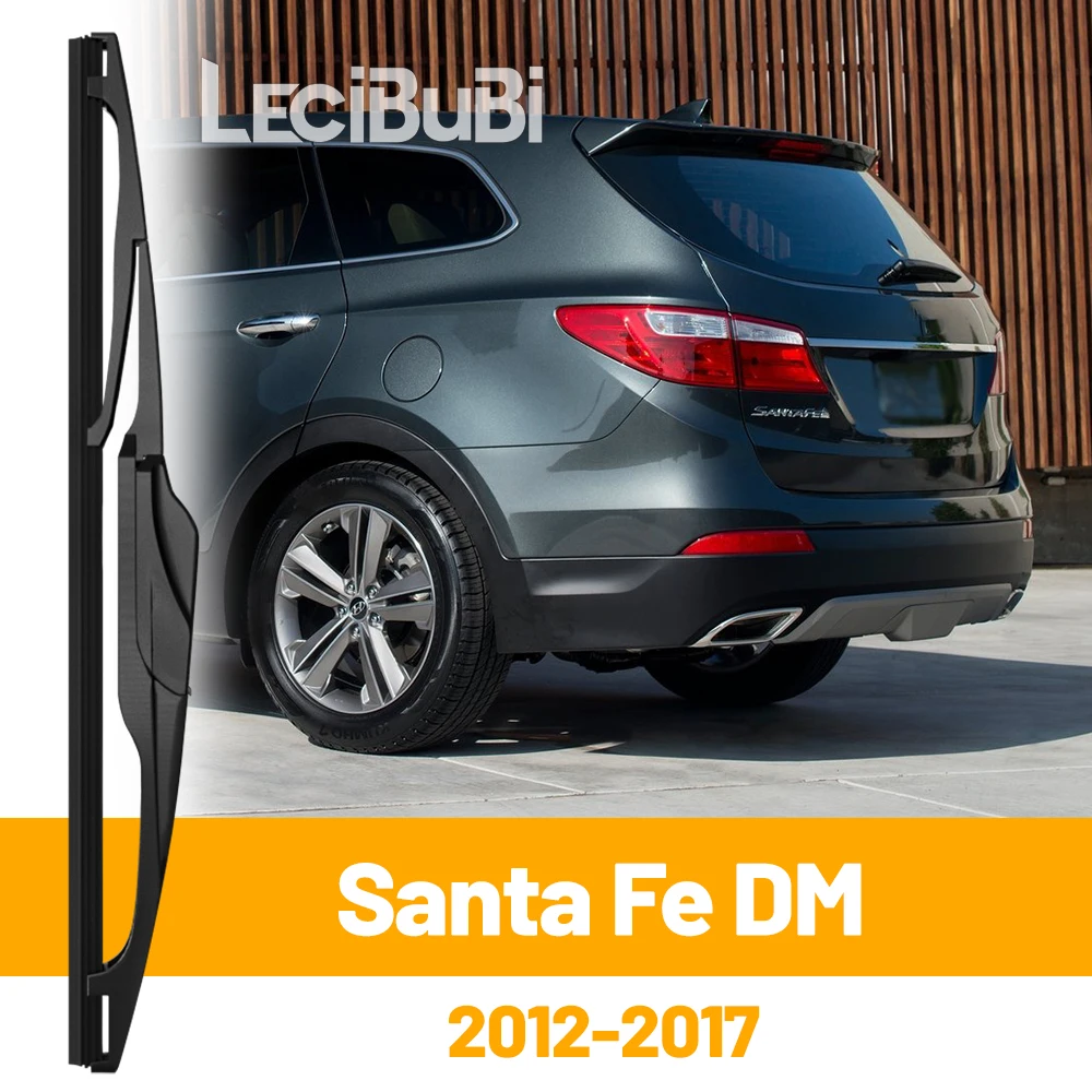 현대 산타페 DM 2012-2017 2013 2014 2015 2016 뒷 유리 앞 유리 와이퍼 블레이드 뒷문 창 와이퍼 액세서리