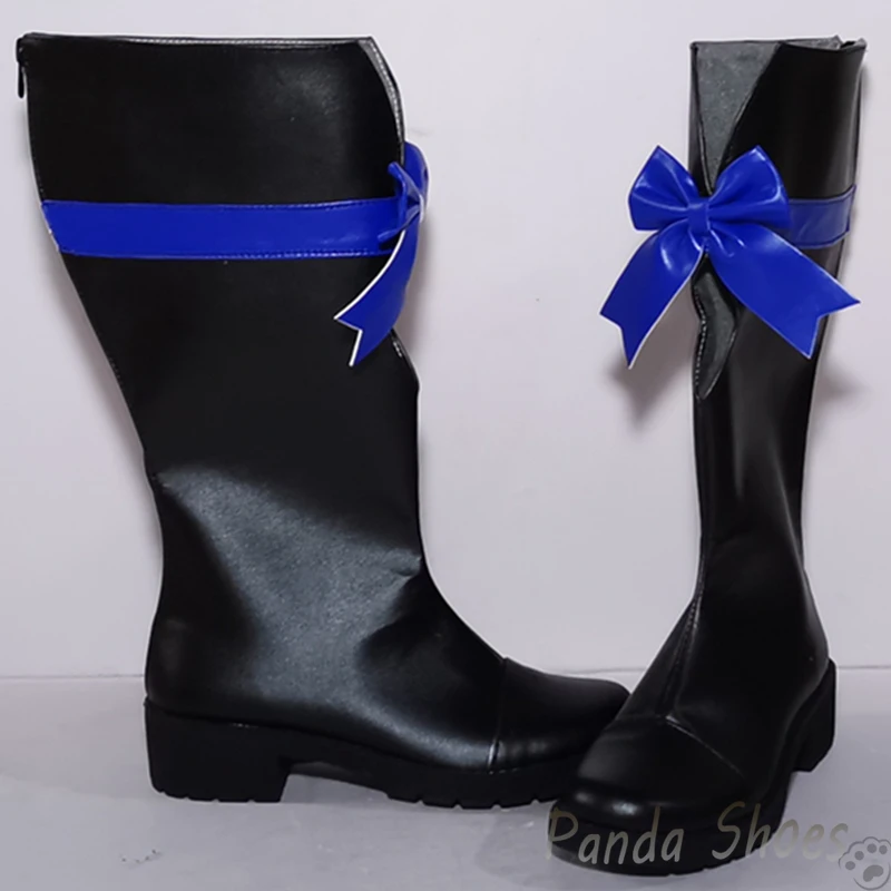 Urocza Sonoda Umi Cosplay buty Anime cosniebieskie długie buty komiczne i przebranie na karnawał rekwizyty dla impreza z okazji Halloween