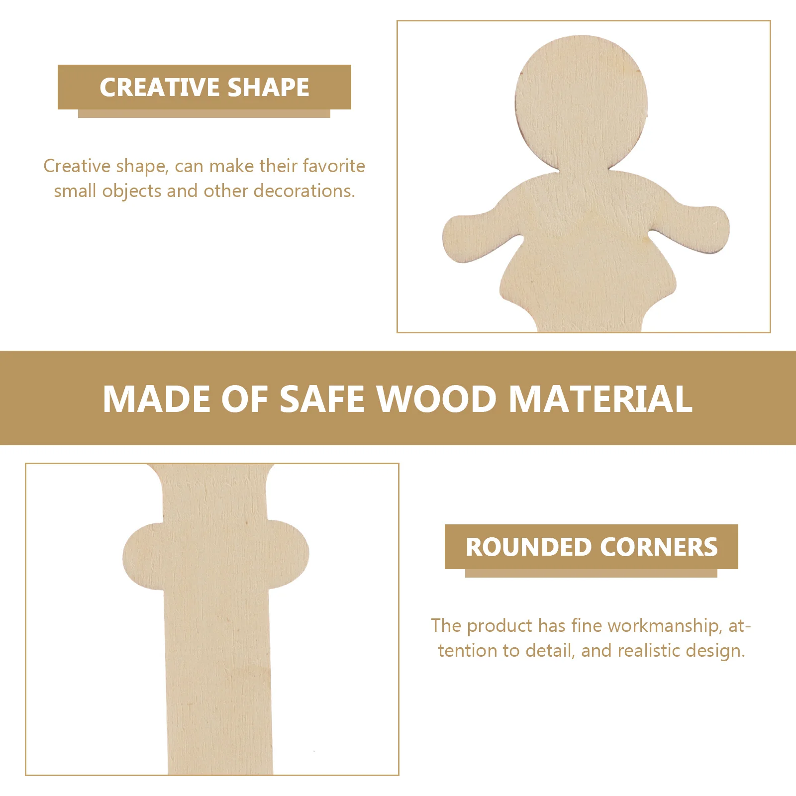 20 peças de madeira graffiti diy para crianças, peças de madeira seguras, fatias de madeira sem pintura para decoração artesanal, pintura à mão diy