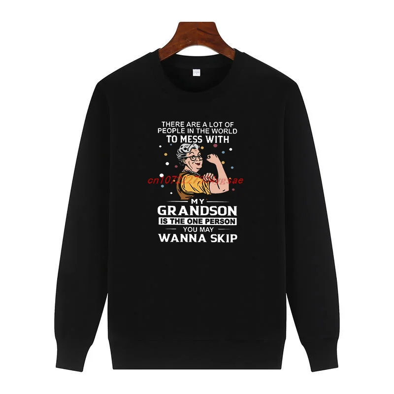 There Are A Lot Of People In The World To Mess Wit Fashion Graphic Sweatshirts Crew Neck Fleece Pullover Winter Sweater