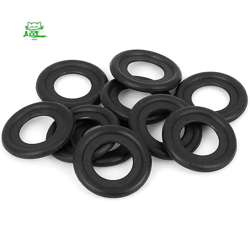 

A22E-10 шт. черные резиновые пробки для слива масла, прокладки, замена шайбы для GM 12616850 3536966 097-119