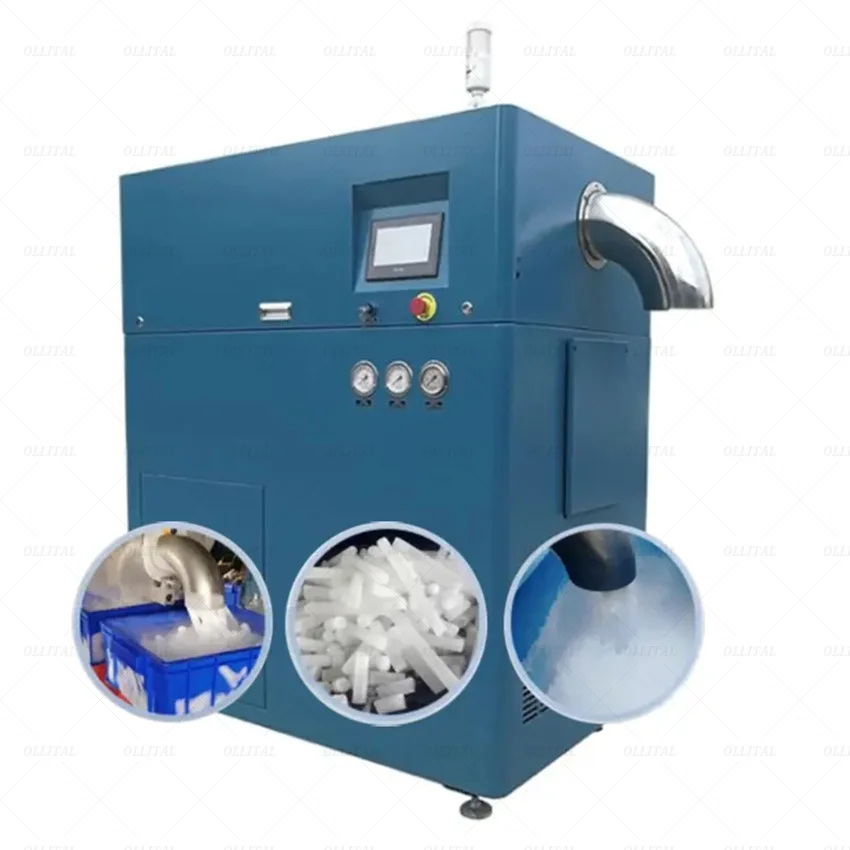 Customized Dry Ice Making Equipment Commercial Dry Ice Block Making Machine Dry Ice Maker For Coarse/Fine Particles Producing