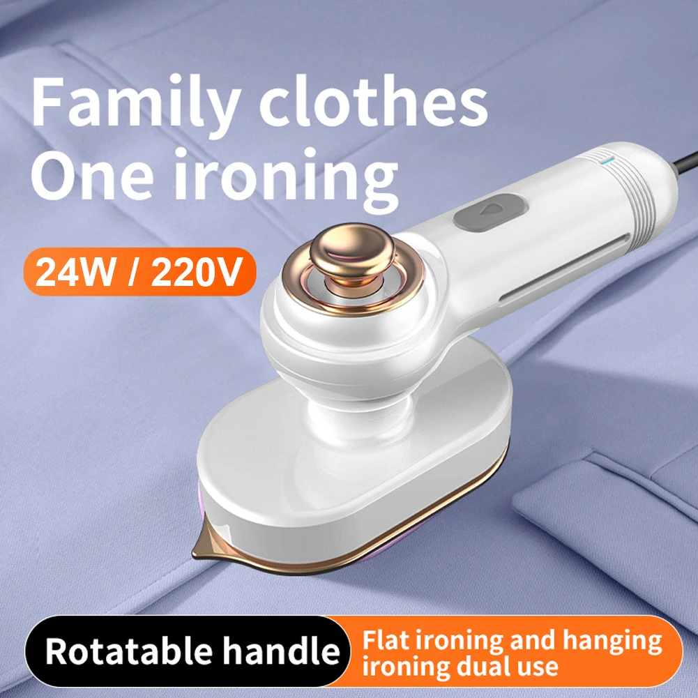 Portable Steamer for Clothes Fast Heat-Up Travel Steam Iron Dry and Wet Ironing Machine for Home and Travel