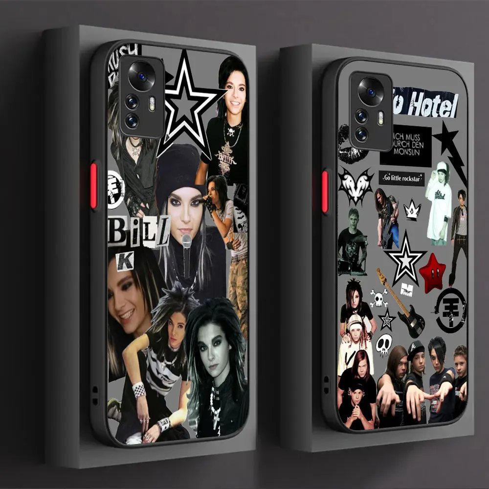 Tom Bill Kaulitz Tokio Hotel Case For For Xiaomi 12 12T 12S 12X 11 11T 10 10T Pro Ultra Lite Poco X5 X4 F5 F4 Nfc GT Matte Cover