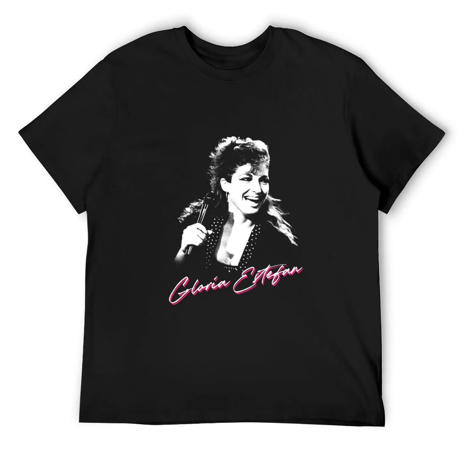 Gloria Estefan T-Shirt Aesthetic clothing shirts graphic tees plus size clothes essential t shirt slim fit t shirts for men