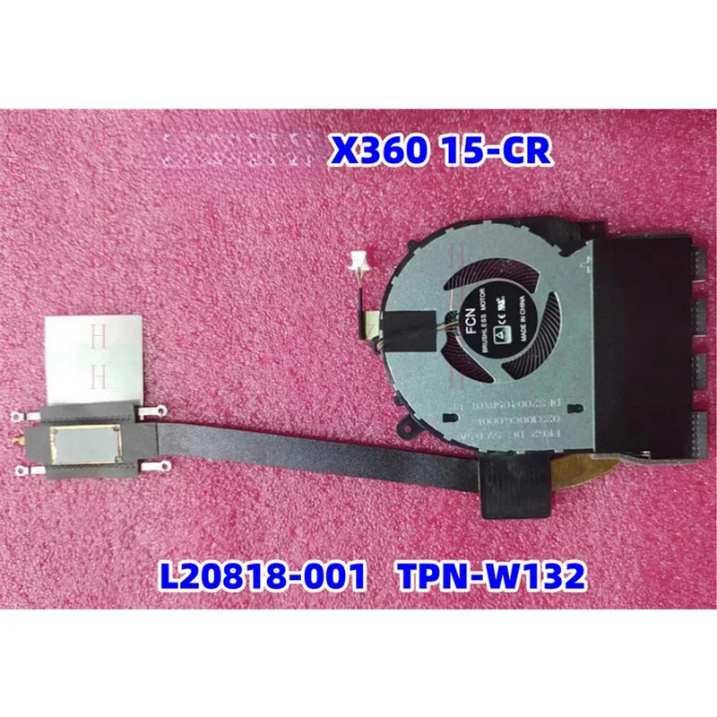

ZZHH FOR HP X360 15-CR TPN-W132 Laptop Coolinng Fan with Heatsink L20818-001