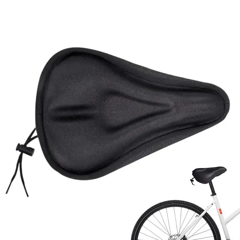 Cycling Silicone Seat Cover Thickened Silicone Cycling Seat Cover Men Women Enjoy Mountain Riding Fun Seat Cushion Cover For