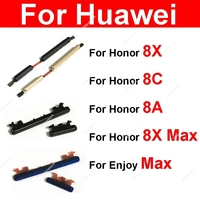 on/off Power Volume Side Button For Huawei Honor 8X 8C 8A 8X Max Enjoy Max Power Key & Volume Switch Sidekey Repalcement Parts