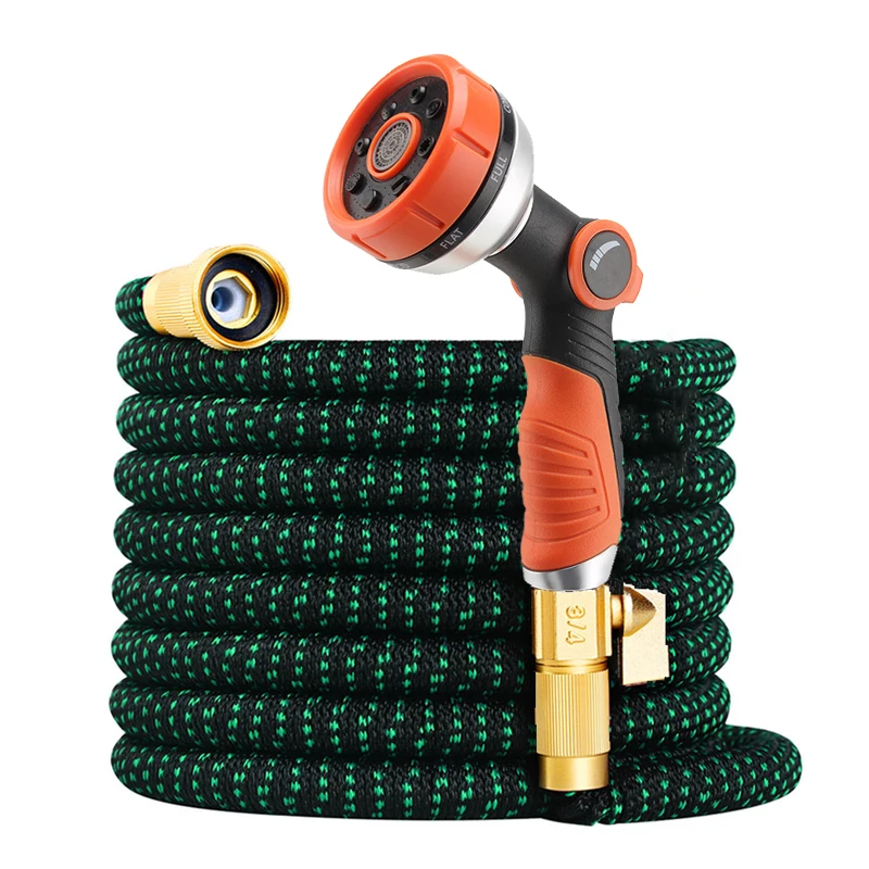 Flexible Magic Garden Hose, Multi-Mode Nozzle Gun, Expandable Hose For Car Washing, Garden Watering, Yard Cleaning