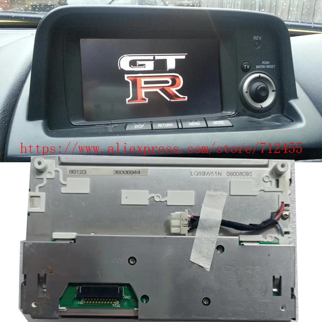 For 34 GTR MFD screen LCD replacement multi function display NISSAN S1  99~20 Screen display touch screen(Please note the version - AliExpress