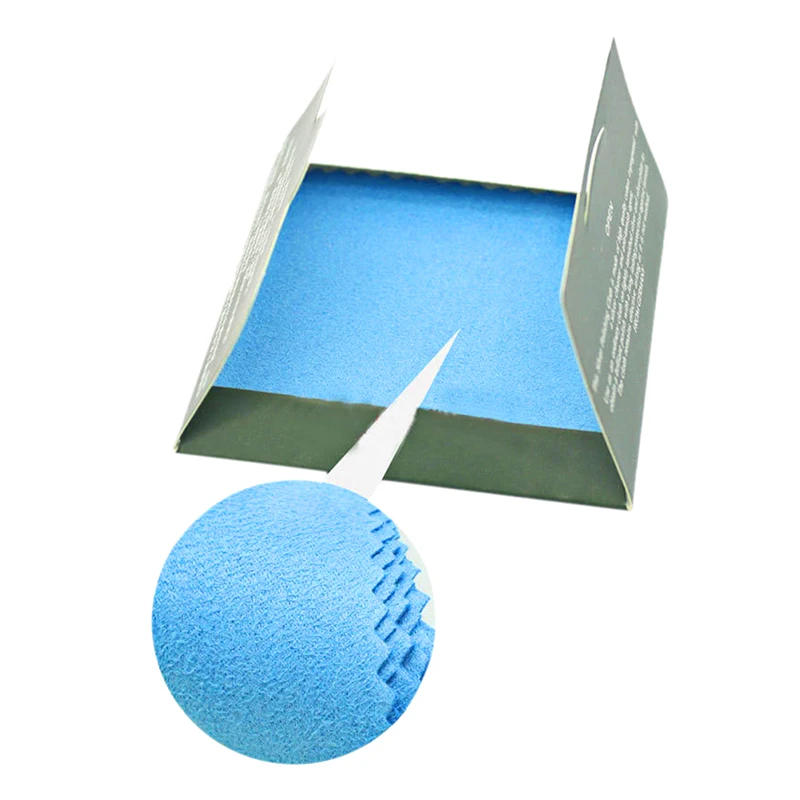 قماش تلميع الفضة لتنظيف المجوهرات ، أداة مكافحة التشويه ، منظف ، 10