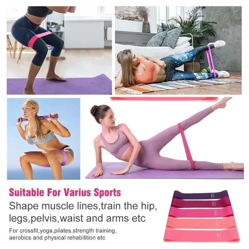 10/15/20/30/40lbs المقاومة العصابات أربطة التمارين الرياضية مطاطا تجريب العصابات أشرطة لياقة بدنية لتدريب قوة العضلات