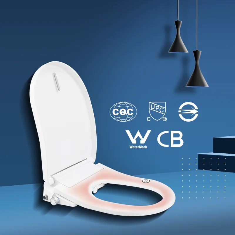 

Toilet lid smart self cleaning heating toilet wc seat electronic pp bidet smart electric bidet toilet seat cover