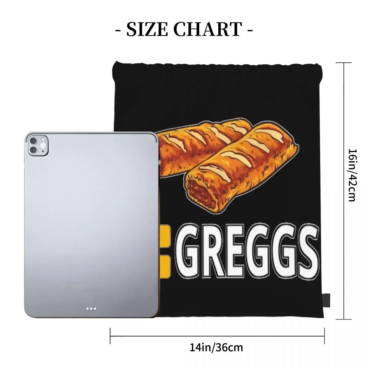 トレンドグレッグスロゴバックパックカジュアルポータ​​ブル巾着バッグ巾着バンドルポケットシューズバッグブックバッグ旅行学校