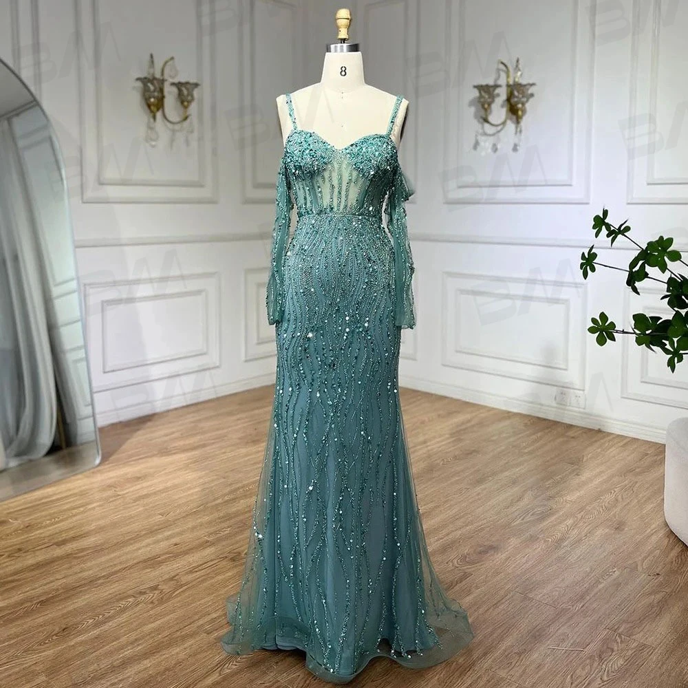 Real Images Exquisite Mermaid Formal Gown， Sweetheart Off Shoulder Evening Dresses Sexy Illusion Evening Dresses Prom Gown