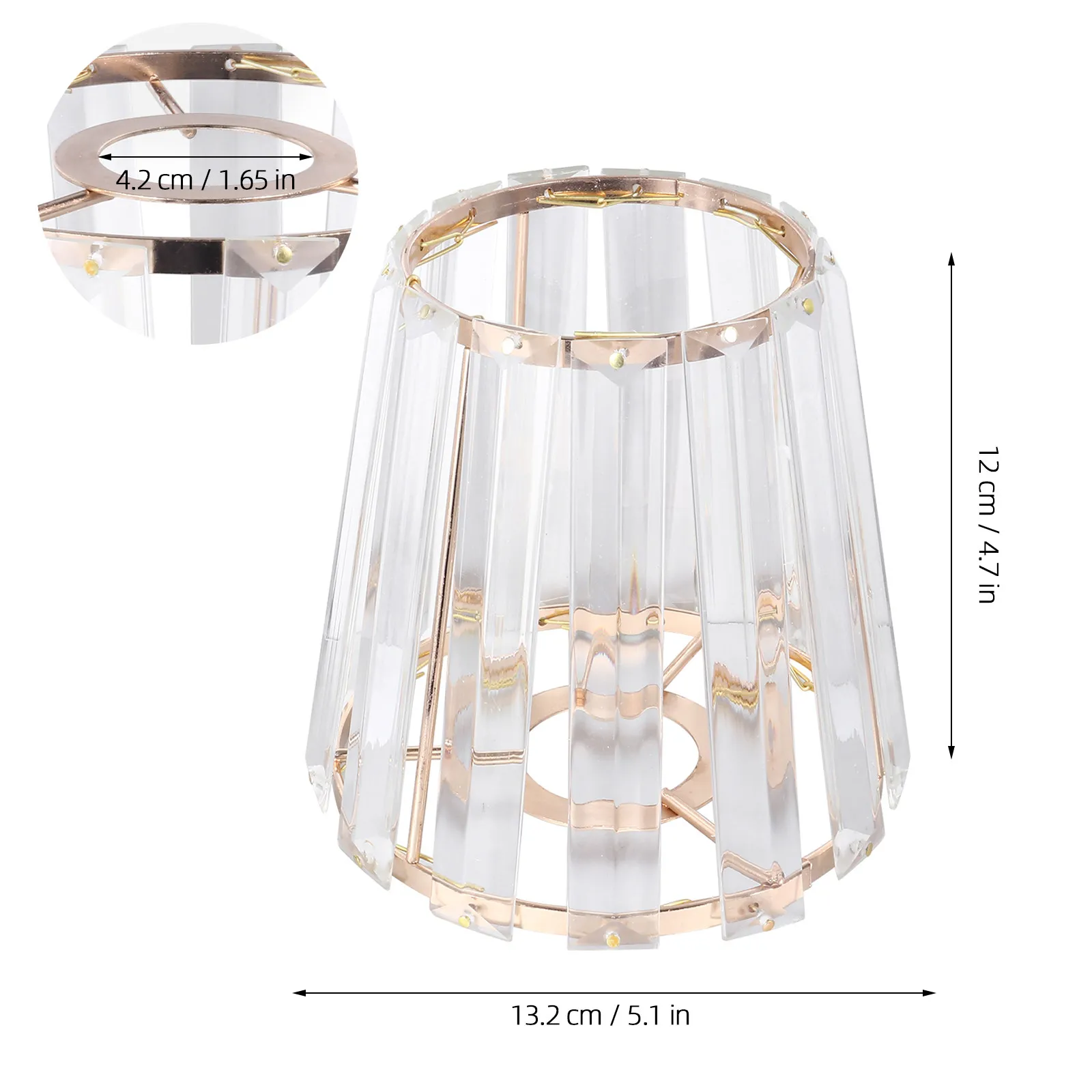 Iron Art Lampshade Wall Lamp Shade European Style Ceiling Light Cover Crystal Lamp Shade Warm Light Cover Iron Art Lampshade