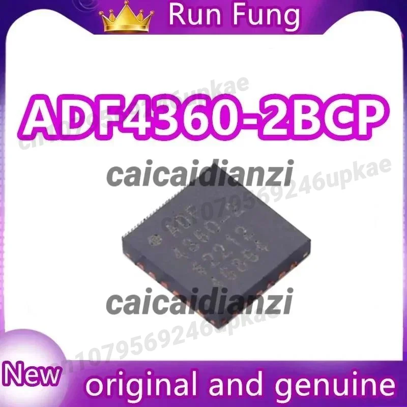 

10-5Pcs/Lot ADF4360-2BCP ADF4360 Fanout Distribution, Integer N Synthesizer (RF) IC 2.17GHz 24-WFQFN Exposed Pad, New Original