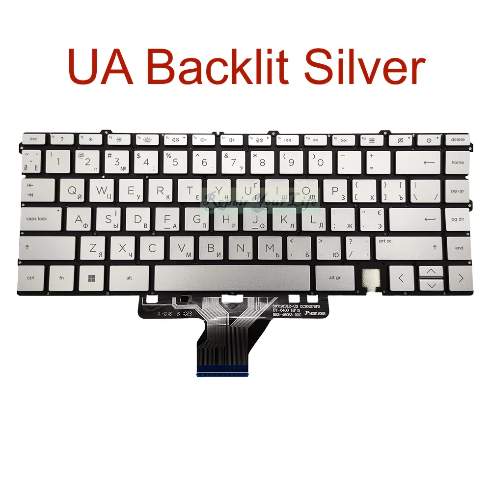 Tastiera retroilluminata UK SP LA UA GR per HP Envy X360 13-AY 13-BA 13T-BA 13-BD 13M-BD BD0023DX spagnolo latino tedesco ucraino M30787