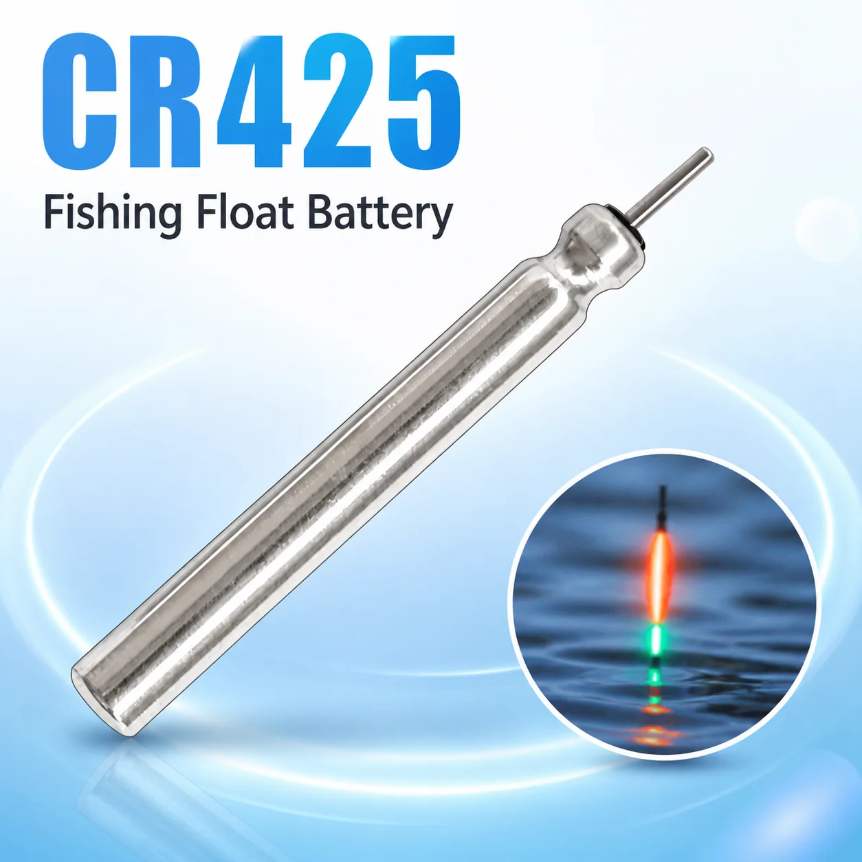 Fishing Float Battery 3V CR425 CR435 CR322 CR311 CR316 Lithium Pin Cell Replacement For LED Luminous Float 100pcs