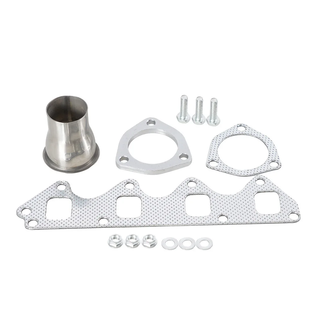 Suitable for Suzuki Basho Kit Exhaust Manifold Stainless Steel Performance Header Black/Silver