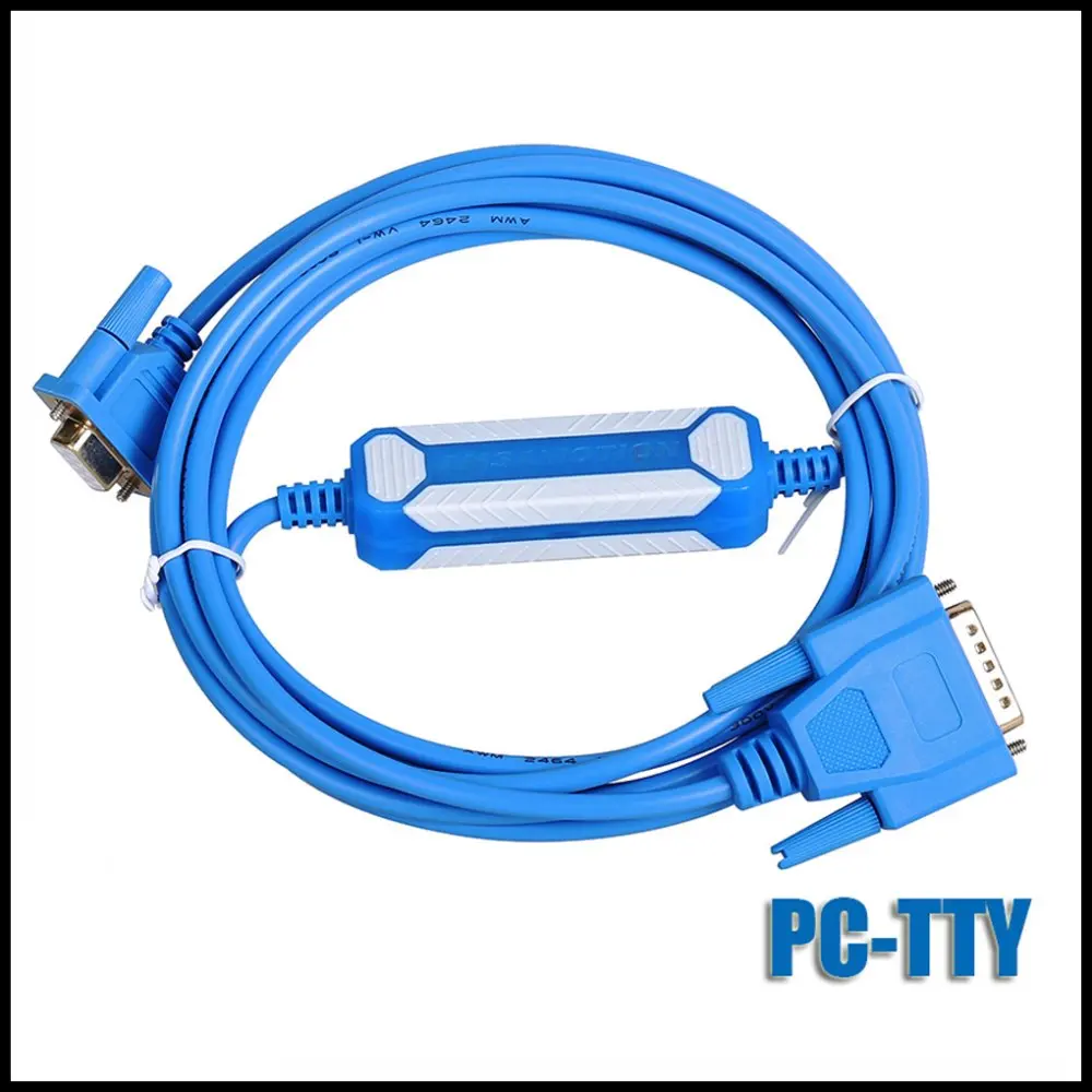 CNC Programming Cable PC-TTY Communication Download 6ES5 734-1BD20 Cable For Siemens S5 Series PLC PC TTY RS232