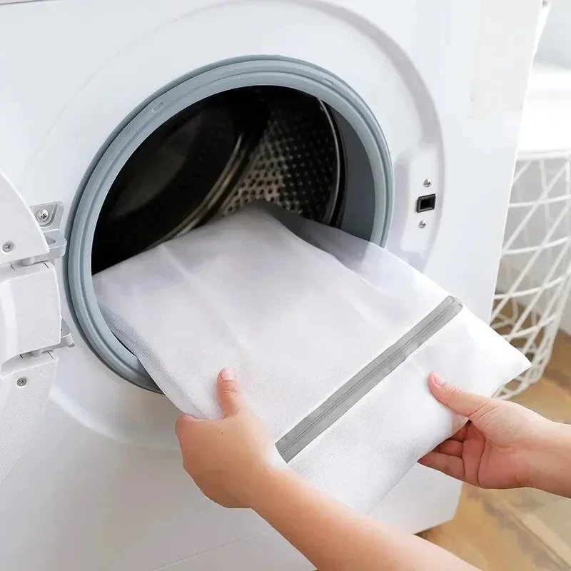 3pcs zipper mesh laundry bags, polyester laundry bags, fine mesh laundry baskets, washing machine laundry bags, bra bags