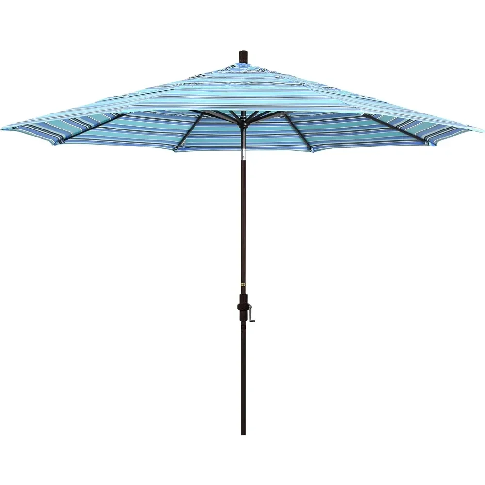 Outdoor Living Patio Market Rectangular Extra Large .  Market Umbrella Waterproof for Garden.