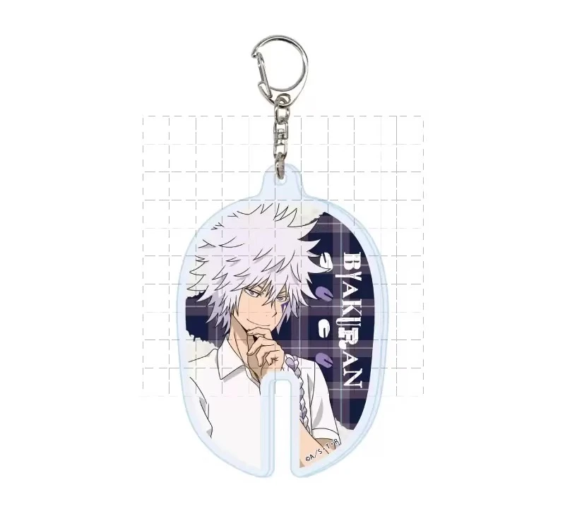 Anime XANXUS Squalo Belphegor Ryouhei Byakuran Chaveiro Boneca Jogo Acrílico Chaveiro Pingente para Presente