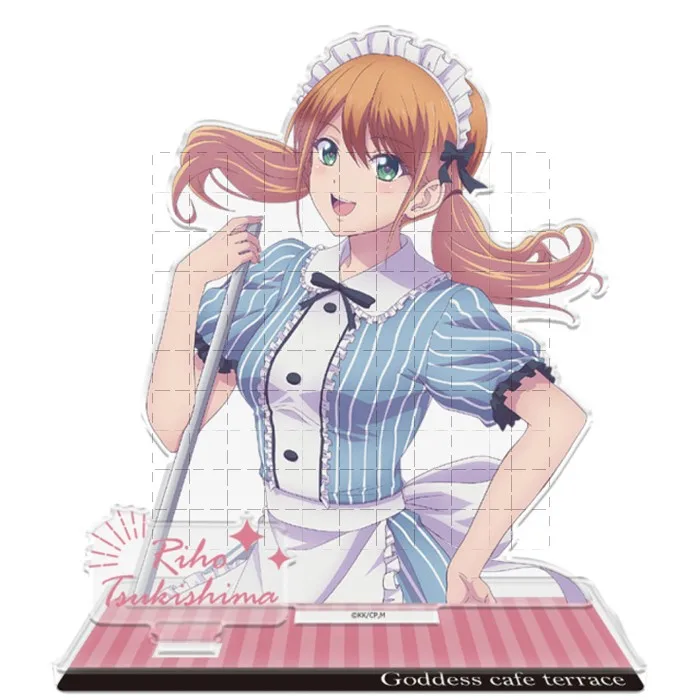 Jeu Tsukishima Riho Hououji Akane Makuzawa Ouka Ono Shiragiku, poupée sur support en acrylique, figurine de dessin animé, modèle plaque, jouet Cosplay pour cadeau