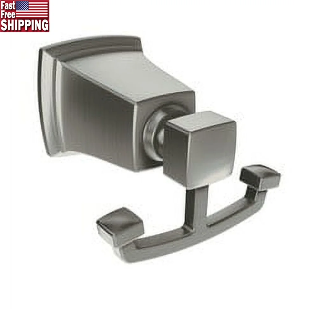 

Крючок для халата из матового никеля, простая установка, устойчивый к ржавчине аксессуар для ванной комнаты, современный дизайн, прочная фурнитура, организация дома