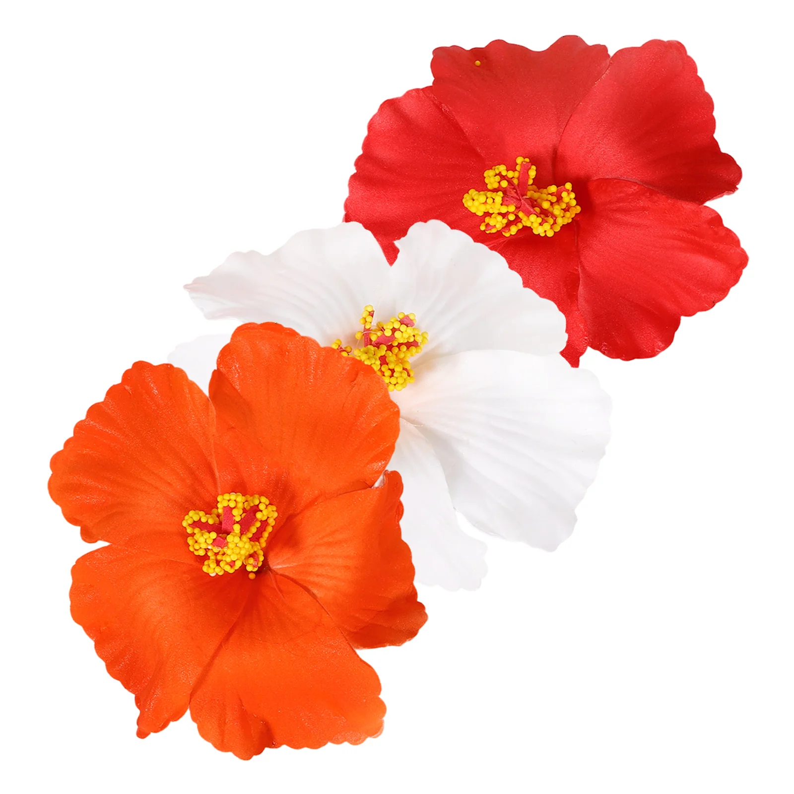

3 Pcs Bohemian Flower Hair Clips for Girls Durable Decorative Bridal Barrette Floral Hair Accessories Beach Party