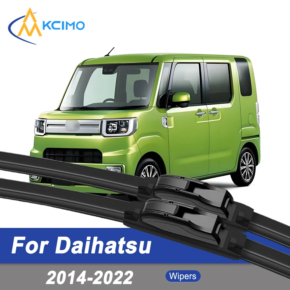 

Premium Rubber Durable Silent Windshield Wiper Blades 2pcs for Daihatsu Wake LA700 2014-2022 Pixis Mega Hijet Caddie