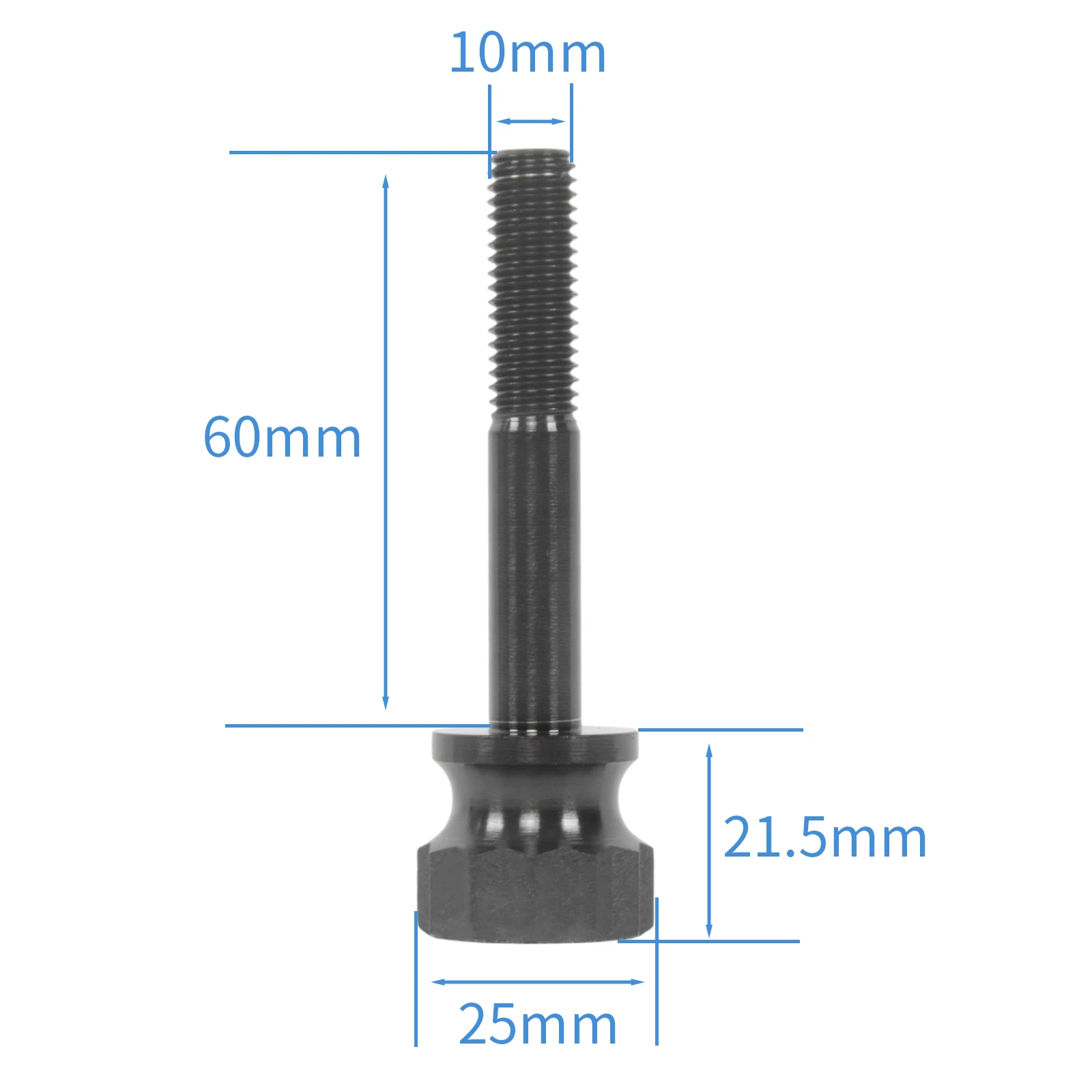 M10 X 60MM For BMW K 100 K75 All Models Cafe Racer Lengthen Engine Guard Bolts 1PC Motorcycle Titanium Alloy Screws