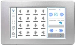 Lights Controller Management System Dali Master Dimmers DALI Touch Screen Panel Controller for DALI Lighting Equipment