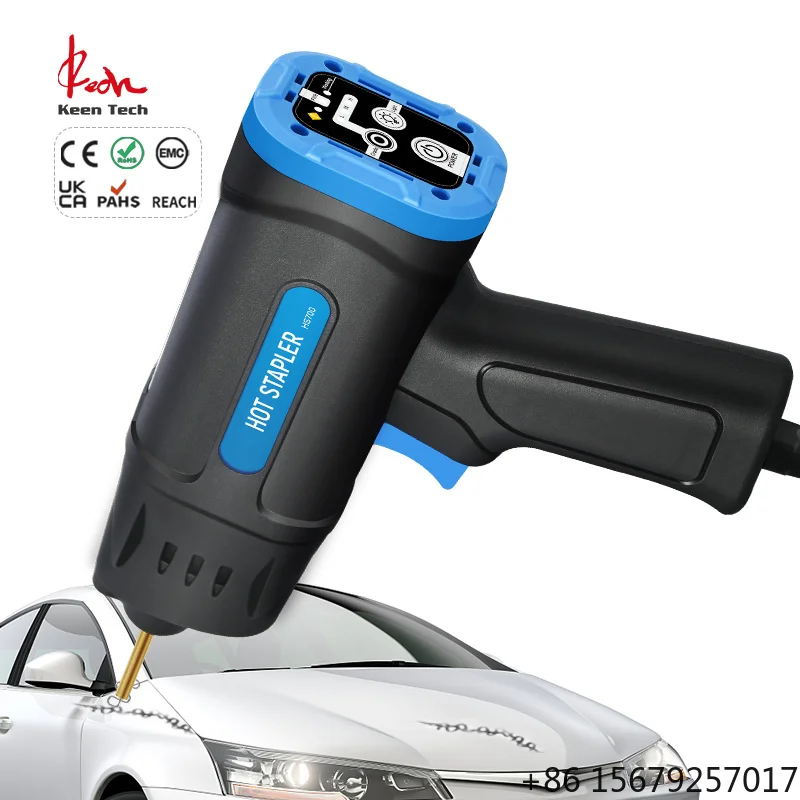 New Product Hand Held Plastic Welding Tool Gun Lastic Kit for Bumper Repair, 75w Hot Stapler Welding Gun