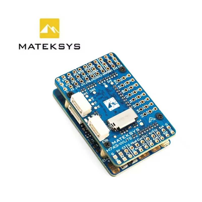 MATEK System H743-WLITE Flight Controller Integrierte OSD Blackbox 2-6S LiPo 90A Für FPV Fixed Wing Drone F765-WSE Upgrade