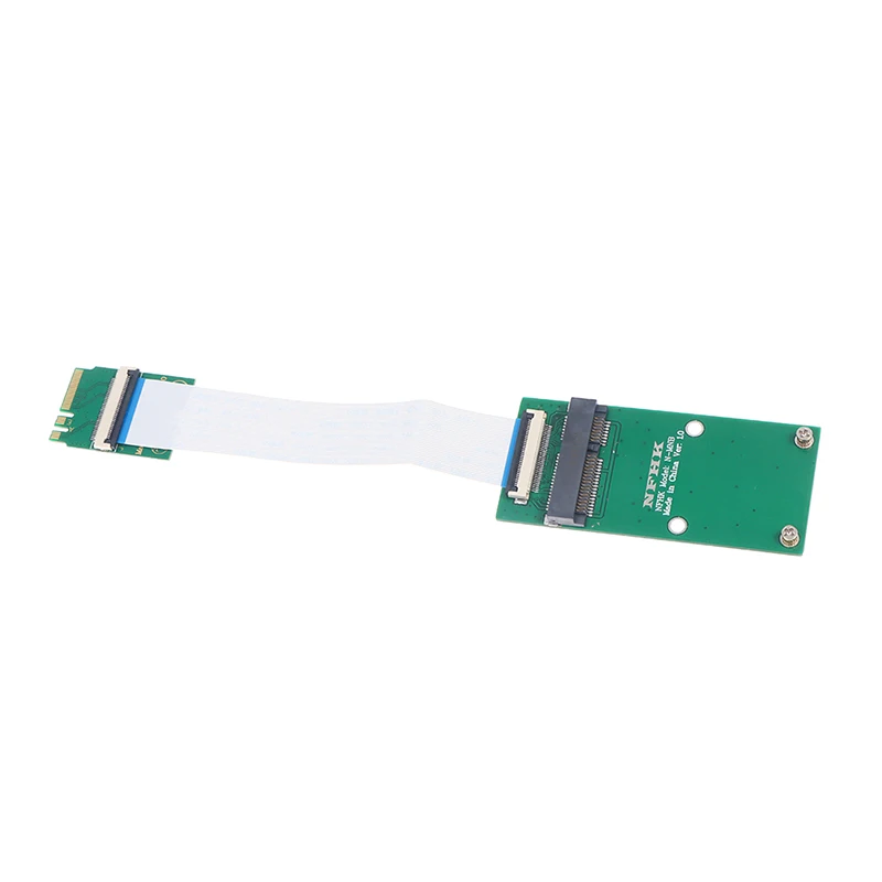 Mini PCIe WiFi Card To A+E E Key M.2 WiFi Network Card Adapter Extension Cable M.2 WiFi Card Extender Converter Adapter Riser