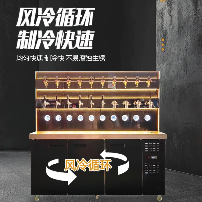 Beer, refrigerated beer house bar restaurant vending machine, beer wall freezer