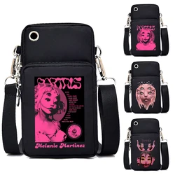 Melanie Martinez Women‘s Messenger Bag Hip Hop Handbag Small Shoulder Wallet for Phone Melanie Martinez Ladies Crossbody Bag