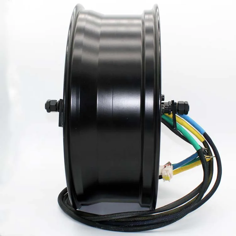 17Inch 8kw 72v electric car conversion kit bldc hub motor for e-motorcycle