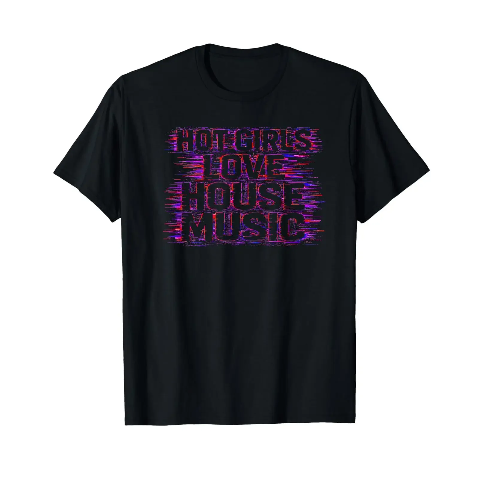 Heiße Mädchen lieben House Music Glitch Festival Rave oder danach T Shirt vintage Washed fashion Casual Comfortable Stylish