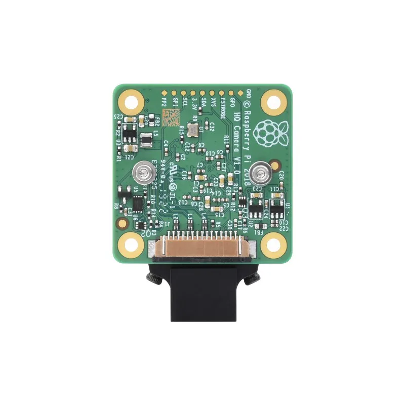 Waveshare Raspberry Pi High Quality Camera M12, 12.3MP IMX477R Sensor, High Sensitivity, Supports M12 mount Lenses