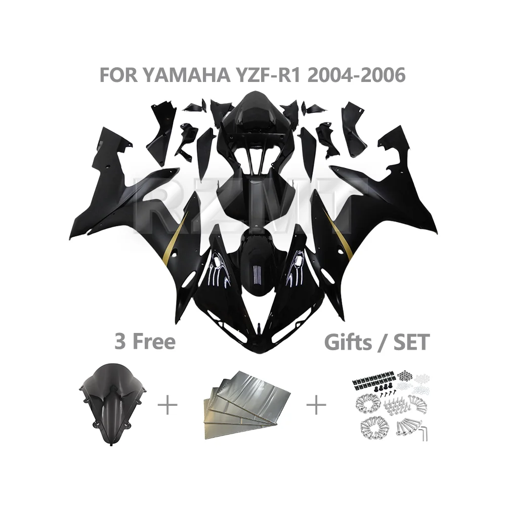 

Fairing Kit For Motorcycle YAMAHA YZF-R1 2004-2006 YZF R1 Motorcycle Frame & Body Parts ABS Injection Fairing Parts Y1005-112a