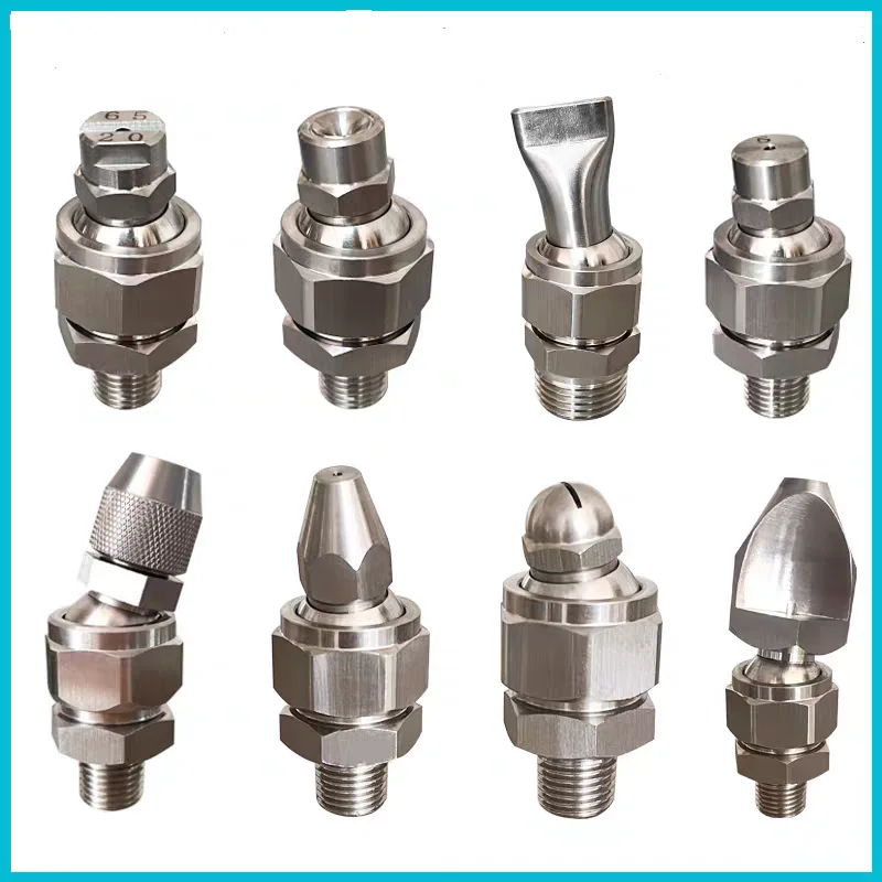 

1 шт., универсальное сопло из нержавеющей стали 155, регулируемое основание, плоское вентиляторное распылительное сопло