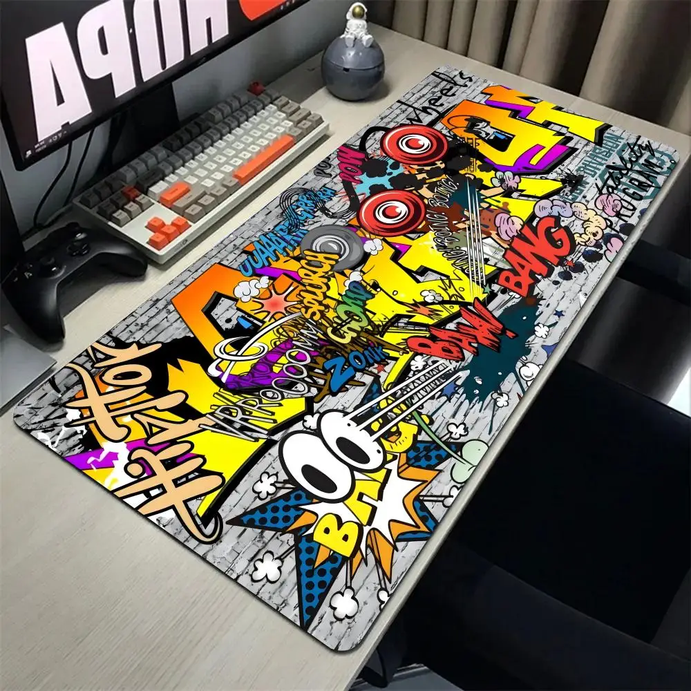 Blackened Boom Bang Mouse Pad High Quality Natural Rubber Mouse Pad The Most Professional Washable Laptop Mouse Pad