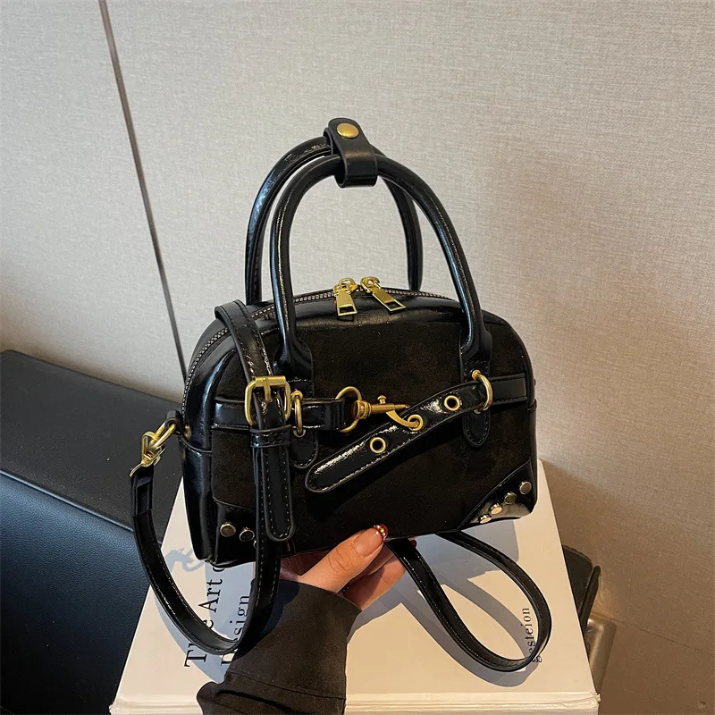 

2025 Fall Vintage Shoulder Bag for Women, Genuine Leather Multi-way Crossbody Purse, Retro Chic Large Capacity Tote for Work