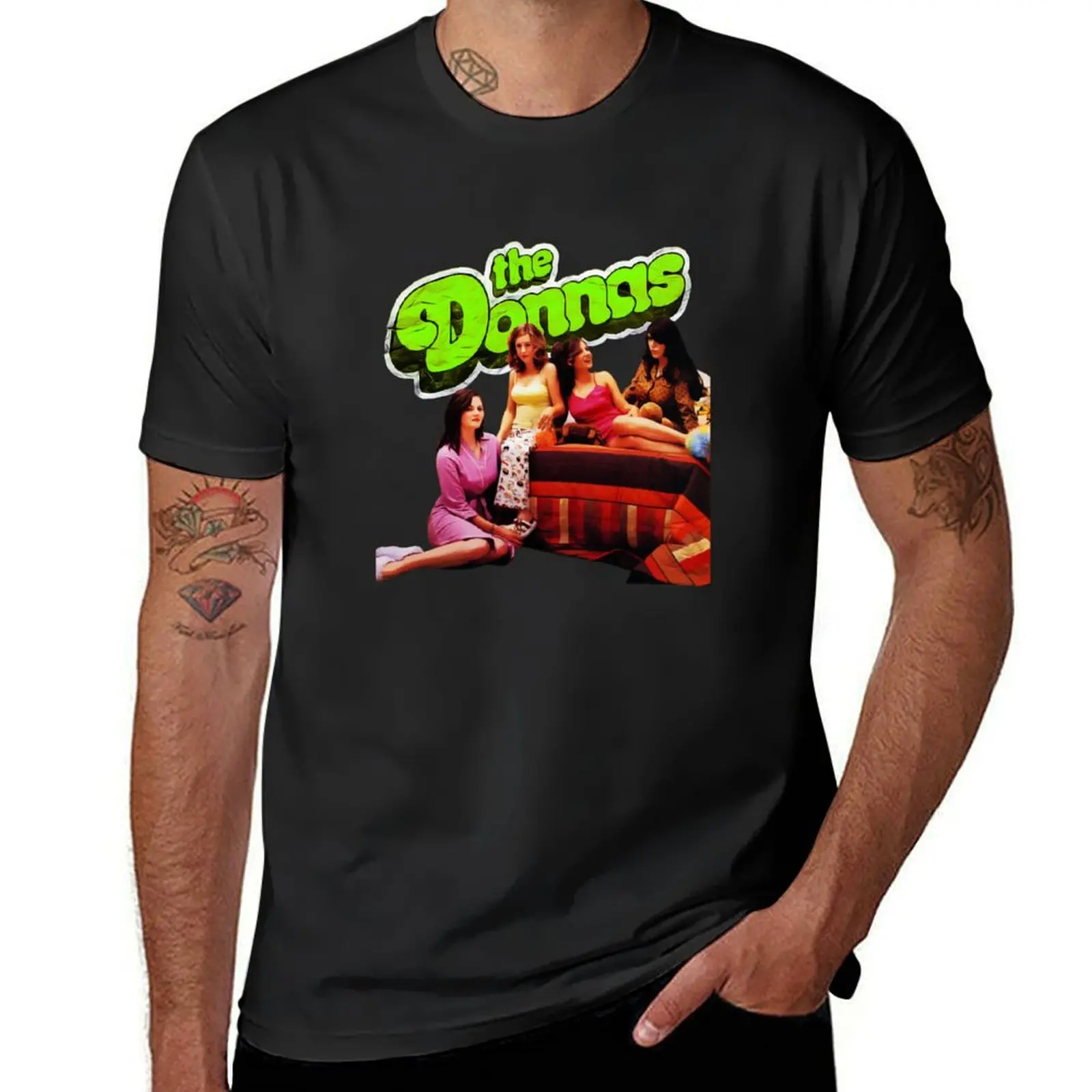 

The Donnas T-Shirt croswit shirt man funny meme t-shirts street wear t shirts for men cotton