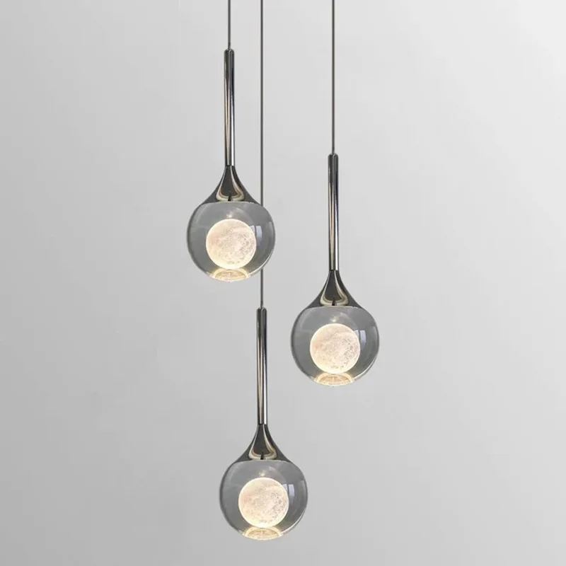 

Современный роскошный подвесной светильник, креативный потолочный светильник для ресторана, украшение для помещения, светильники для гостиной, барной стойки, подвесной светильник