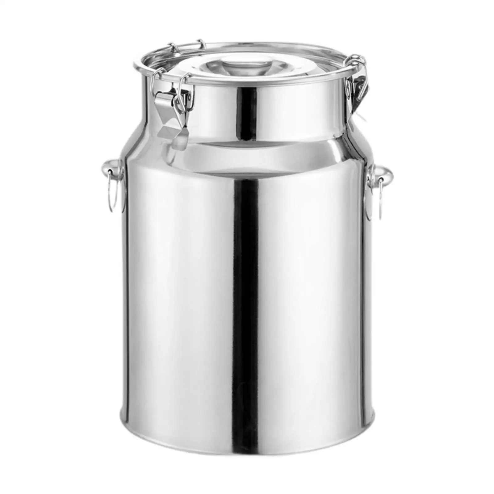 Oil Bucket Easy to Clean Multipurpose Portable Tea Tin Canister Cereal Storage Jar for Household Commercial Hotel Salts Candy
