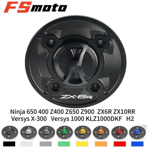 Keyless Fuel Cap for Kawasaki ZX6R -AliExpress